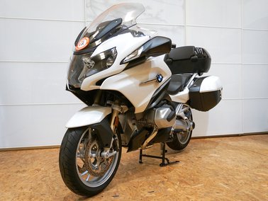 Detailaufnahme BMW R1250 RT Mietmotorrad von Hispania Tours