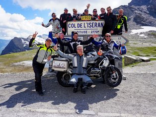 Hispania Tours Gruppe am Col de l´Iseran