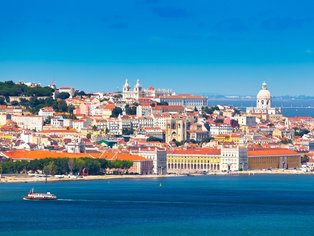 Lissabon, die Hauptstadt Portugal