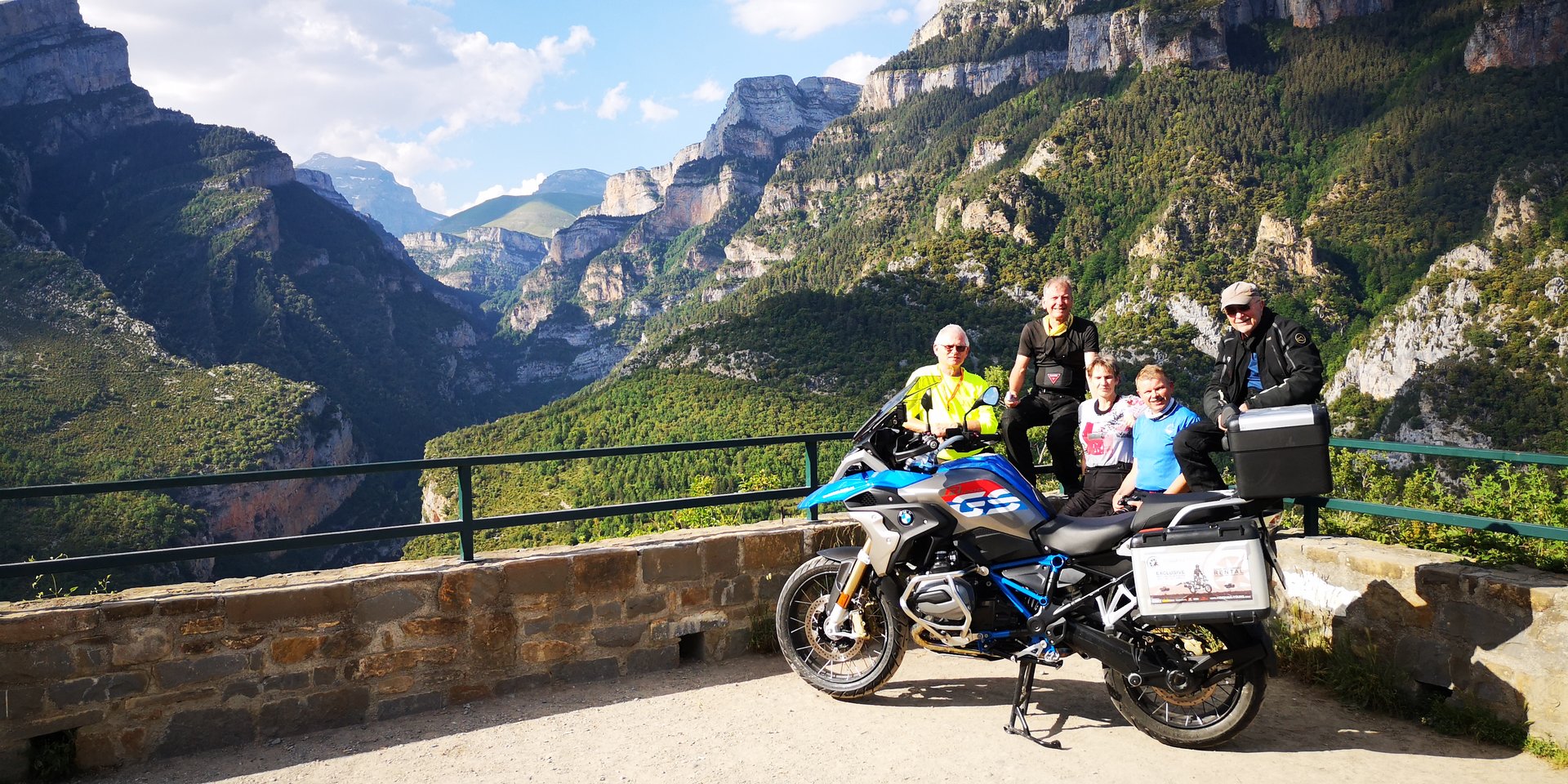 motorcycle tour in spain