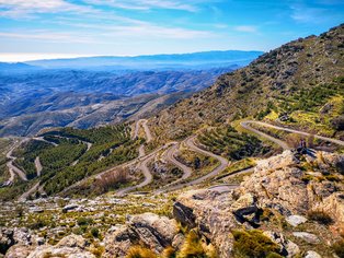 Panorama en el Alto de Velefique