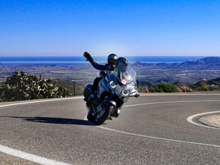 Motorcycling in southern Spain