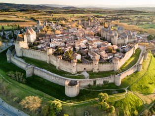 The castle of Carcassonne