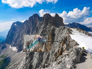 Der Skywalk am Dachstein