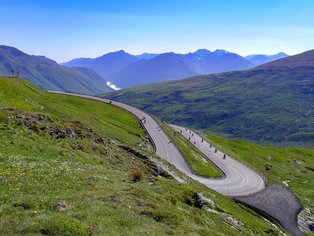 Carretera en los Pirineos