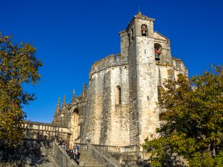 Convento del Cristo en Tomar con el grupo Hispania Tours