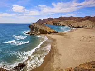 Playa del Monsul am Cabo de Gata