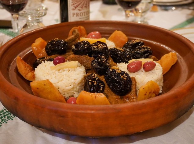 [Translate to English:] Tajine in Marokko