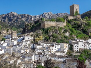 Pueblo de la Alpujarra en Andalucía