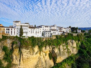 The city of Ronda in Andalusia