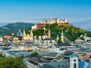El casco antiguo de Salzburgo