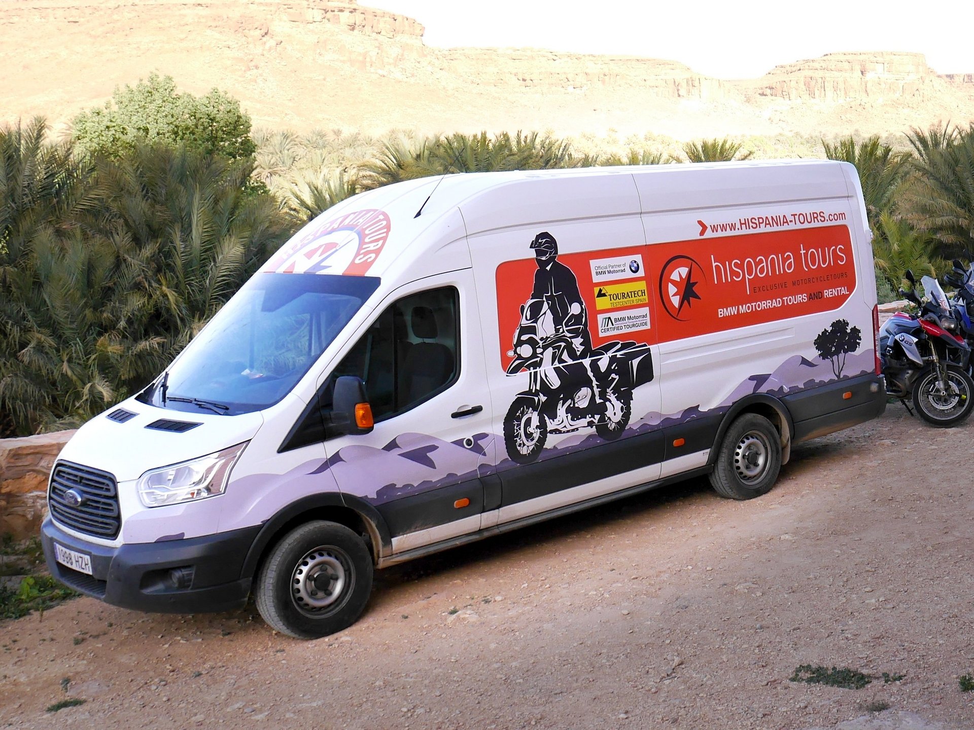 Tourbegleitung mit dem Tourbus von Hispania Tours Tourbus von Hispania Tours