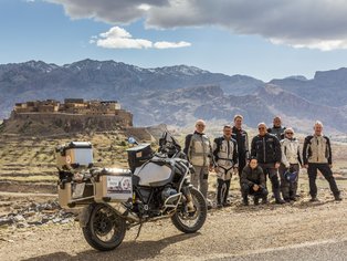 Kasbah in the anti-atlas mountains