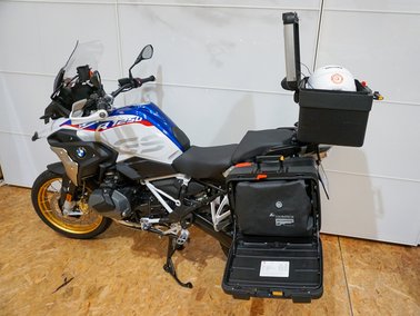 Detailaufnahme BMW R1250 GS Mietmotorrad von Hispania Tours