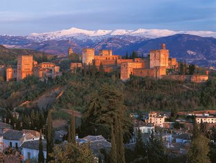 Die Alhmabra in Granada