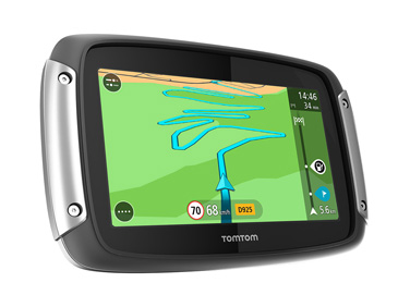 TomTom Rider 400 on every rental motorcycle included TomTom Rider 400 satnav included